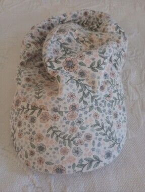 H&M Floral Girls Hat Cap With Elastic Back 12-18m